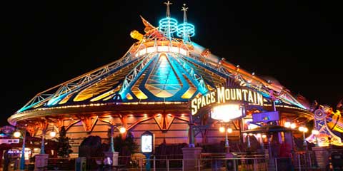 Space Mountain Pre-Show Disneyland Paris