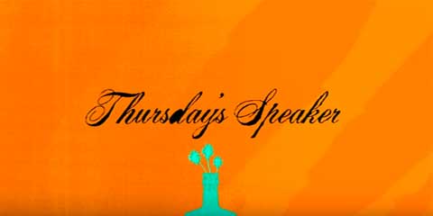 Marc Ferrero: Thursday's Speaker